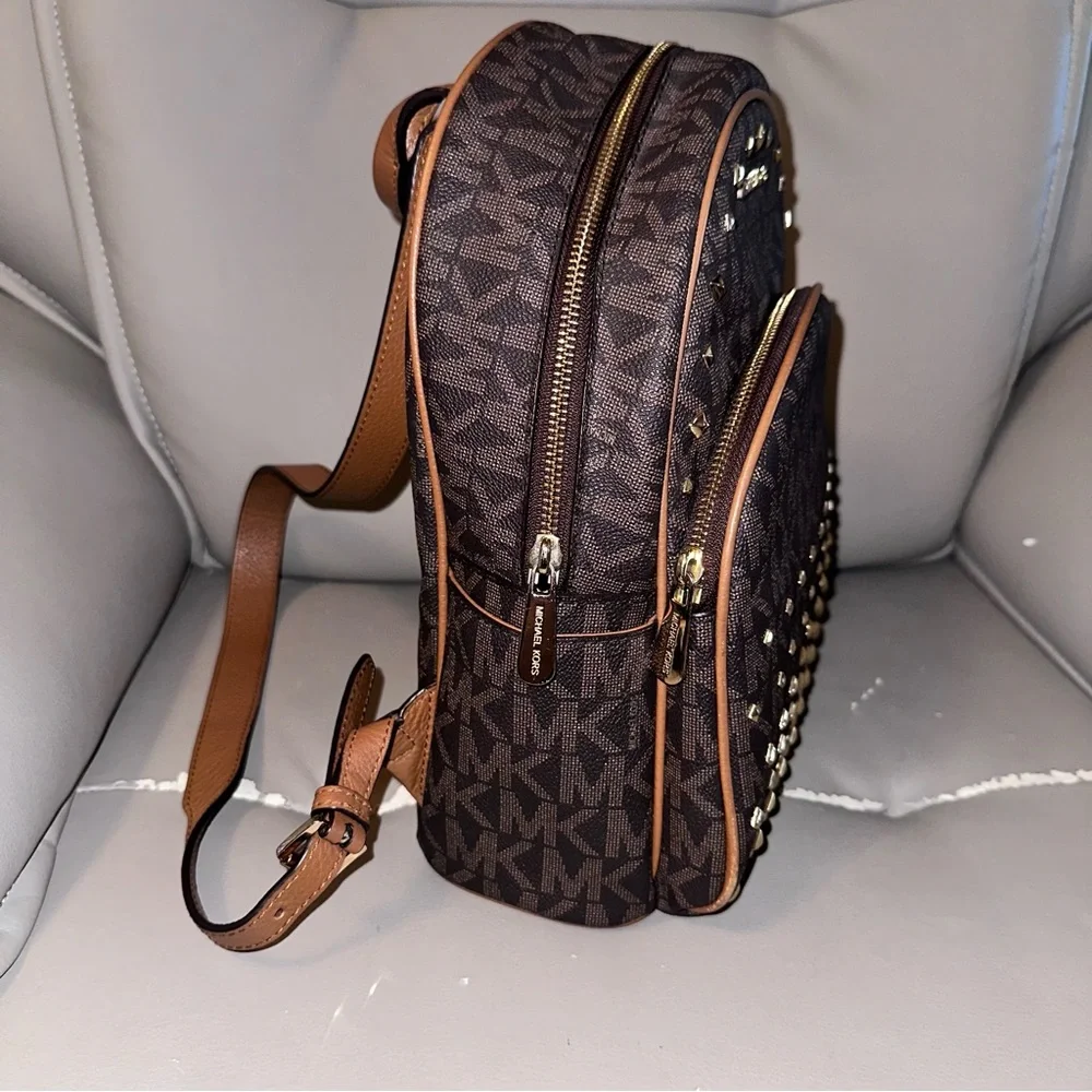 Michael Kors Medium Abbey Backpack Studded